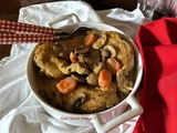 Suprêmes de Poulet au Cidre – Carottes et Champignons de Paris