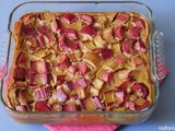 Clafoutis rhubarbe gingembre