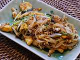 Pad thaï, nouilles sautées aux crevettes
