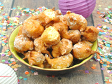 Beignets sucrés de carnaval