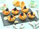 Coupelles de fruits