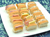 Mini sandwichs hot-dog