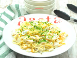 Spaghettis haddock crème citron