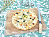 Tarte rustique courgette mozzarella