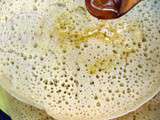 Autre recette de baghrir (facile et inratable) crêpes a mille trou