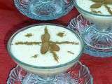 Mhalbi ; Creme dessert au riz , dessert pour ramadan