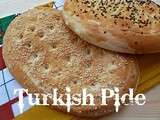 Turkish Pide ( pain turc)