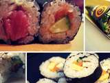 Différentes Sortes de Maki Sushi