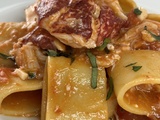 Paccheri au homard