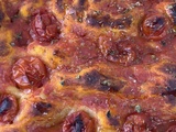 Pizza marinara in teglia