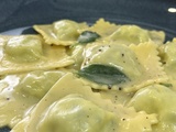 Ravioli ricotta épinard