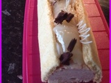 Buche bavaroise creme de marrons