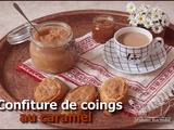 Confiture de coings au caramel