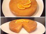 Gâteau à l’orange et son glaçage