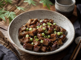 Aubergines japonaises au miso et au sésame