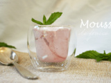 Mousse légère à la fraise