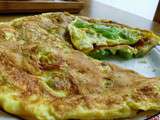 Omelette au kugua (courge amère) 苦瓜煎蛋 kǔguā jiāndàn