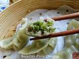 Raviolis vapeur aux haricots plats 扁豆蒸饺 biǎndòu zhēngjiǎo