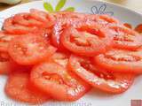 Salade de tomates sucrées 糖渍番茄 tángzì fānqié