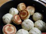 Shui Jian bao / Sheng jian bao : steamed-fried bao 水煎包 / 生煎包 shuǐ jiān bāo