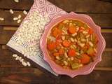 Fasolada grecque – Soupe aux haricots à la tomate, cèleri et carottes