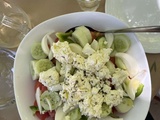 Vraie salade grecque (horiatiki)