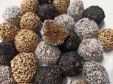 Energy balls au coco - Boules santé 4 ingrédients