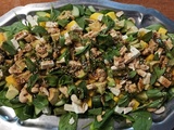 Salade composée à la mangue