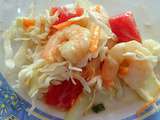 Salade polynésienne aux Crevettes