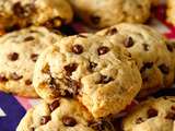 Biscuits santé aux pépites de chocolat