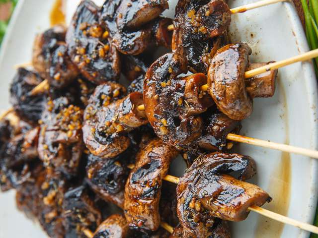 Recettes de Bbq et Champignons