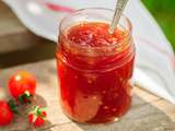 Confiture aux fraises et piment fort