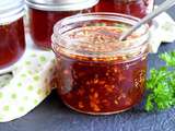Conserve de sauce chili sucrée à la thaï