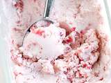 Crème glacée aux fraises (sans lactose)