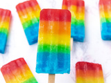 Popsicle arc-en-ciel au Jell-o