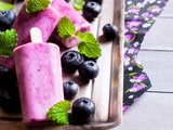 🫐 Popsicles yogourt et bleuets : une explosion de fraîcheur et de saveurs