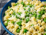 🍝 Salade de pâtes et petits pois sucrés: Le secret d'un repas rapide et délicieux! 🌱