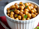 🌱 Snack sain : Pois chiches rôtis à la friteuse à air! 🍃