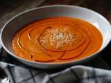 Soupe réconfortante aux poivrons rouges