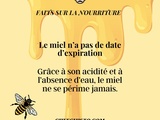 Super pouvoir du miel : il n'a pas de date d'expiration ! 🍯