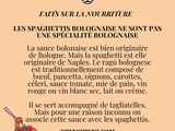 Vérité sur les spaghettis bolognaise : une histoire à démêler ! 🍝