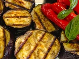 Aubergines barbecue (bbq)