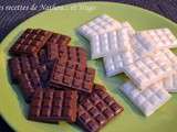 Petites tablettes de chocolat de Hugo  le futur chocolatier 