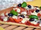 Pizza-baguette à l'italienne