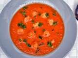 Soupe de tomates aux boulettes
