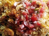 Biryani de crevettes mauricien