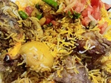 Briani agneau mauricien (biryani)