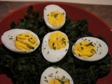 Épinard et œufs durs diététique
