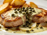 Filet mignon de porc sauce poivre vert