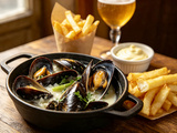 Moules-frites à la belge